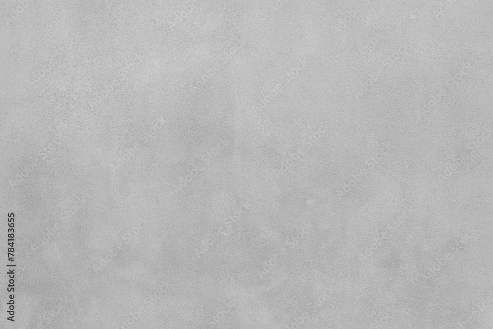 Concrete wall plastering consist of texture pattern of cement mix, sand or construction material for interior exterior building. Flat smooth with gray color. Blank, empty and nobody for background. - obrazy, fototapety, plakaty 