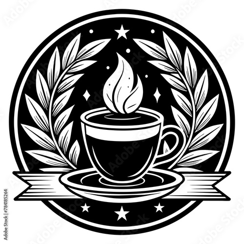 T-shirt Design Vector Brand design of boutique coffee shop - Vector - Vector art - Vector illustration - Vector design - Latest Vector - Vector - Premium Vector - Vector pro - Premium