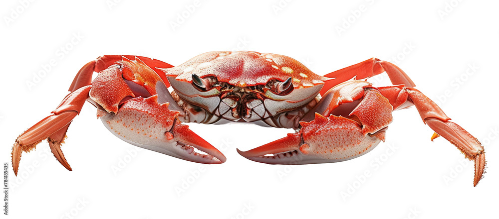 Red crab isolated on a transparent background Red crab isolated on a transparent background