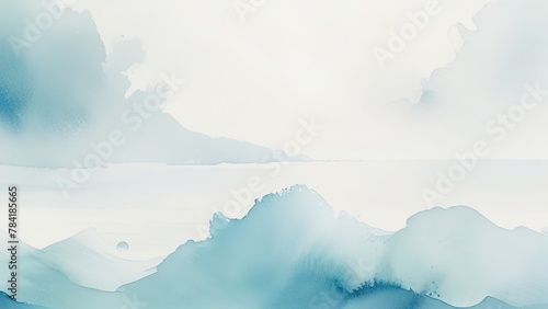 abstract spalsh watercolor paint background illustrtaion