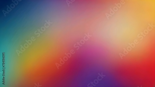 Abstract blurred gradient background in bright colors glow