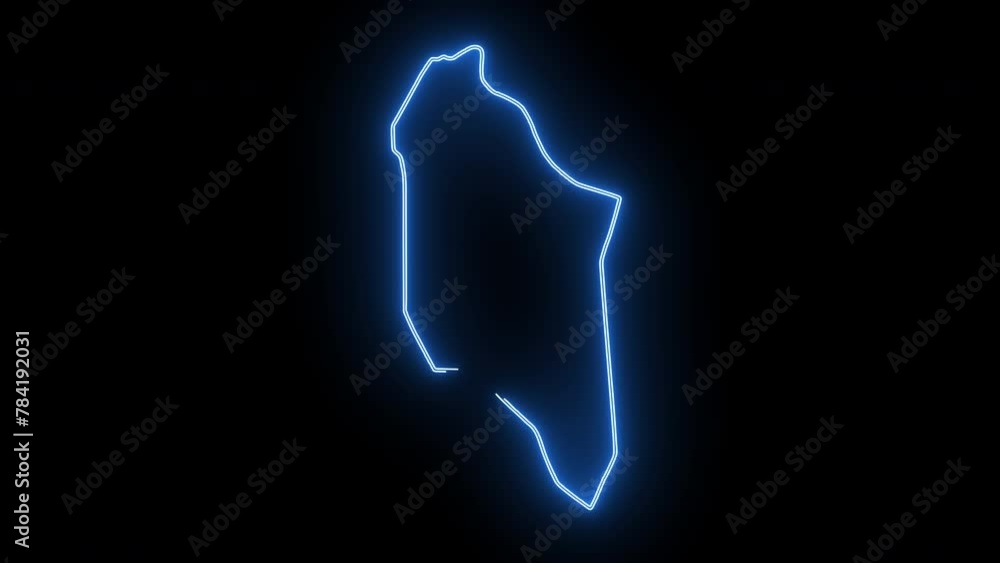 map of Chiradzulu District in malawi with glowing neon effect map of Chiradzulu District in malawi with glowing neon effect