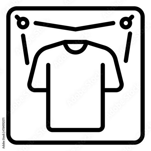 Window Display icon, line icon style