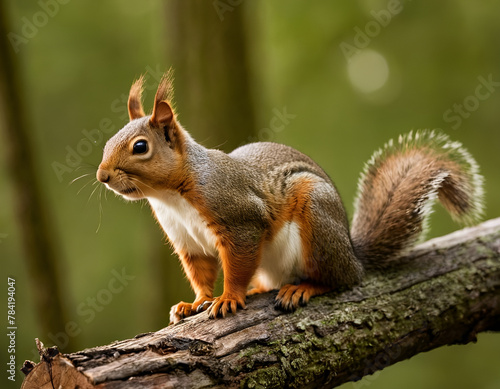 squirrel on a tree