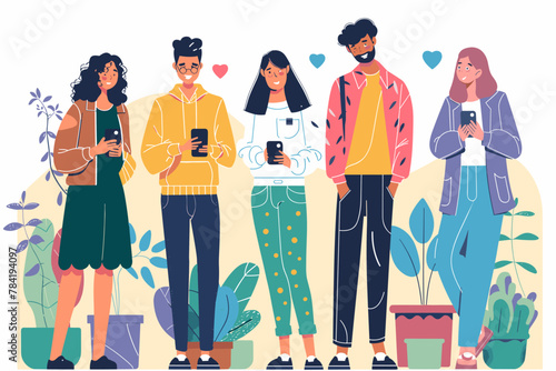 Inclusive customer co-creation, diverse user-generated content, and equitable crowdsourcing in brand community illustrations photo