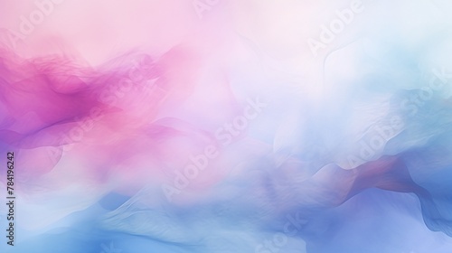 Blue and pink abstract blurred cloudy background