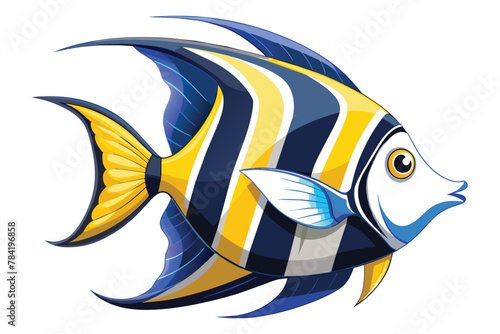 angel fish vector