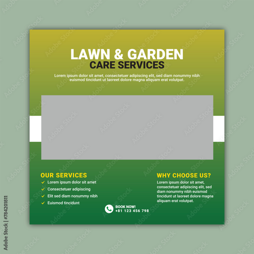 Lawn Mower Garden or Landscaping Service Flyer Template. Lawn Mower Garden or Landscaping Service Flyer Template.