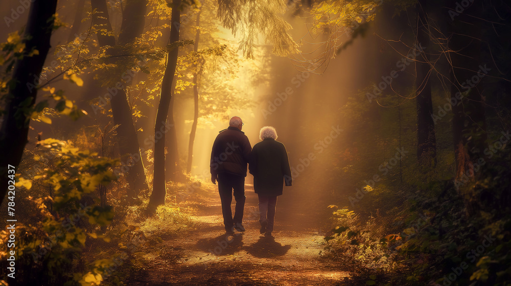 Second Life: An Old Couple Walking in the Woods
Second Life: An Old Couple Walking in the Woods