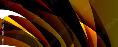 A computer generated image of a colorful swirl resembling a pattern found in terrestrial plants, with tints and shades resembling automotive designs, set on a white background