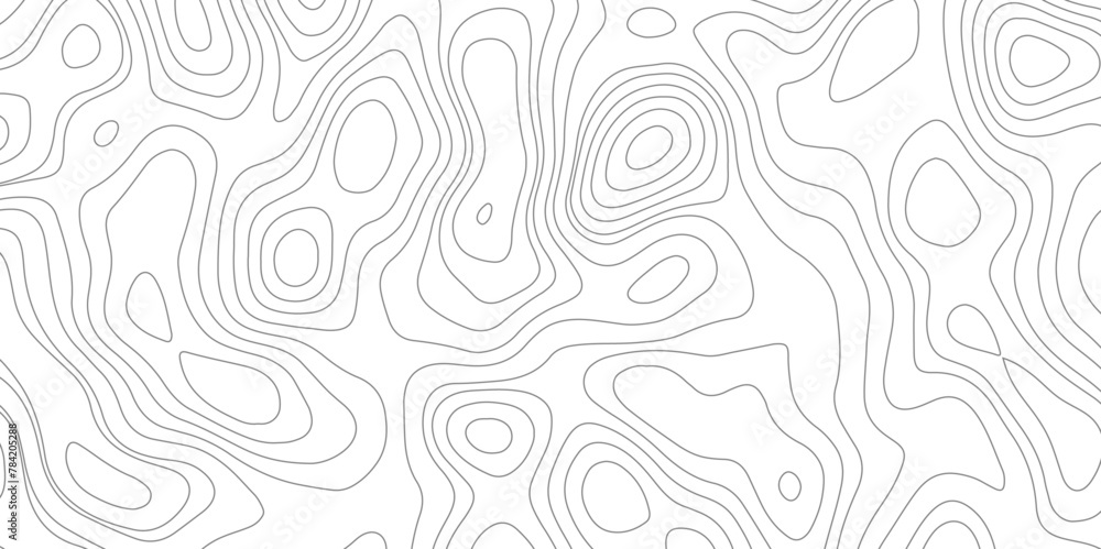 Topographic map patterns, topography line map. Vintage outdoors style,  The concept of a conditional geography scheme and the terrain path. Vector illustration.