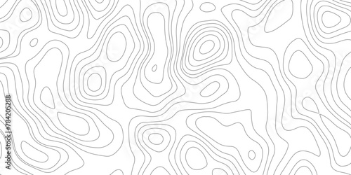 Topographic map patterns, topography line map. Vintage outdoors style, The concept of a conditional geography scheme and the terrain path. Vector illustration.