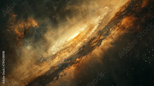 Celestial Nebula: Mesmerizing Cosmic Swirls in the Vastness of Space