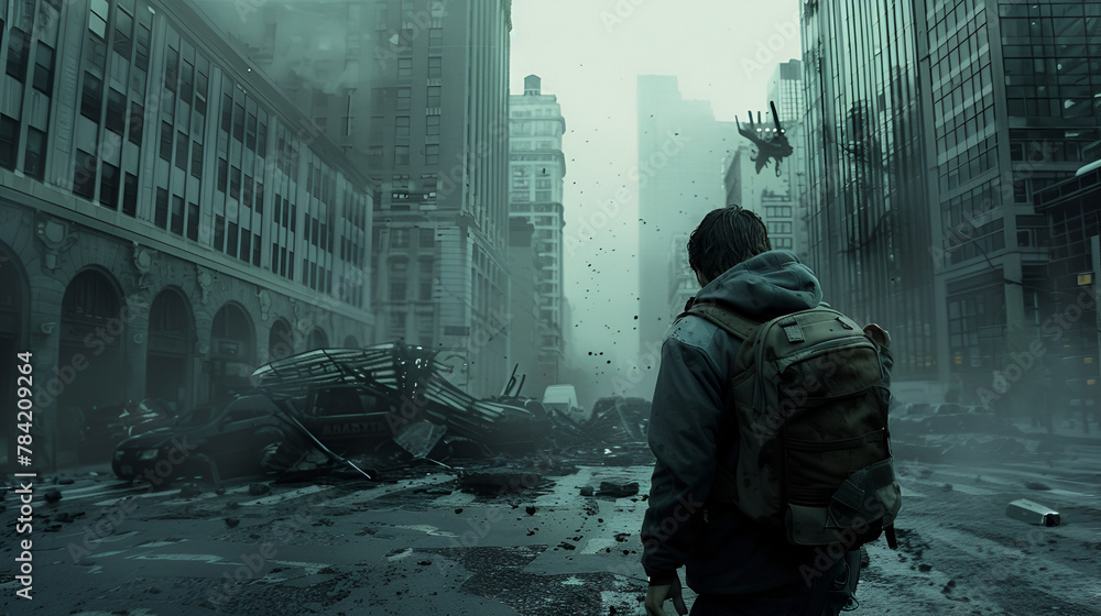 city after a nuclear war , generative ai city after a nuclear war , generative ai