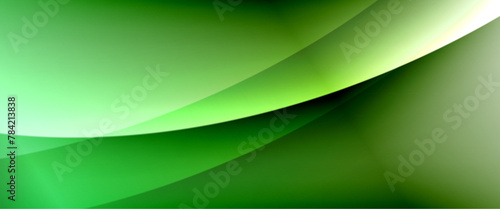 Macro photography of a vibrant green wave on a clean white background, showcasing the intricate pattern of a terrestrial plant. The tints and shades resemble grass in the sky