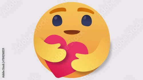  Facebook Reaction Care Emoji 