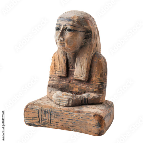 Hapi Egypt Art object isolated on transparent png. photo