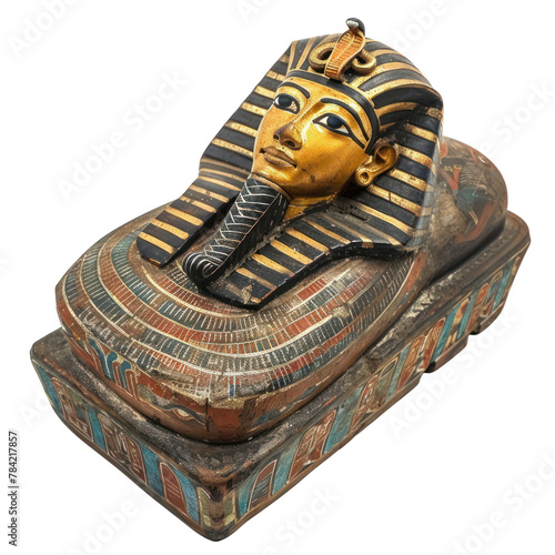 Ka Egypt Art object isolated on transparent png. photo