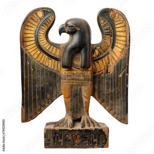 Uraeus Egypt Art object isolated on transparent png.
 photo