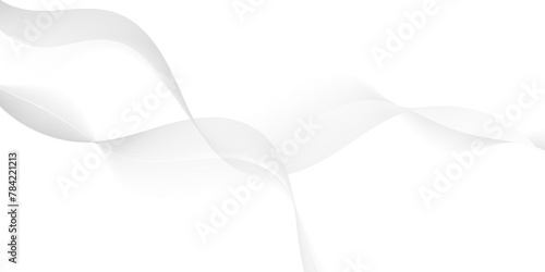 Abstract white digital blend wave lines and technology background. Modern white flowing wave lines and glowing moving lines. Futuristic technology and sound wave lines background.