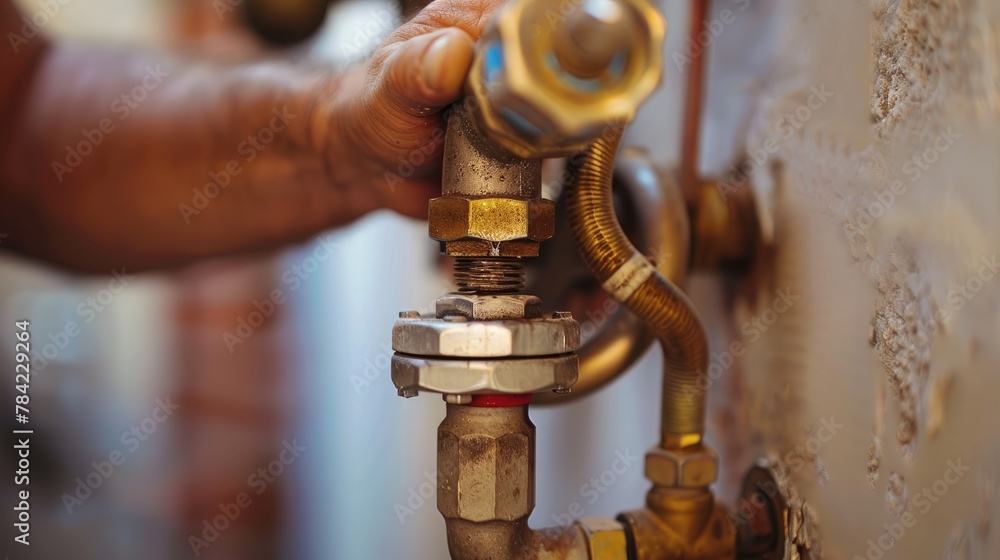 Heating engineer checking system, gas valve Heating engineer checking system, gas valve