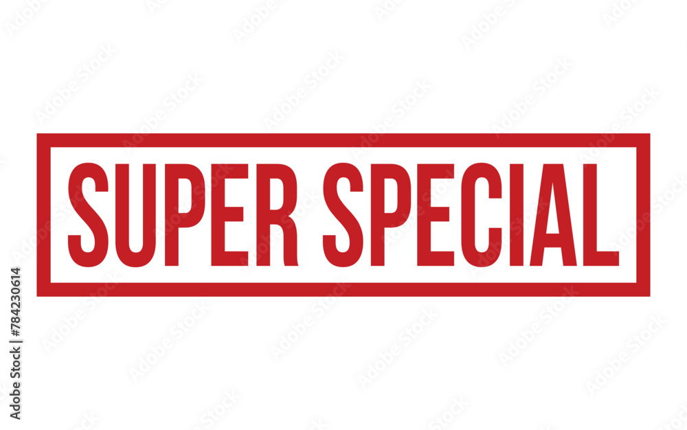 Super Special Rubber Stamp Seal Vector Super Special Rubber Stamp Seal Vector