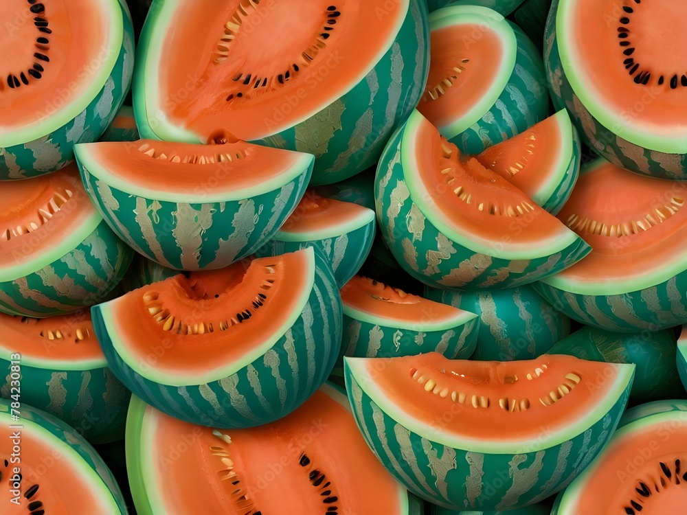 close up of watermelon close up of watermelon