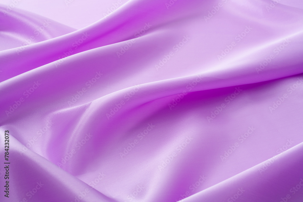 Close up of purple silk background Close up of purple silk background