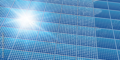 ソーラーパネル 太陽光 発電 背景