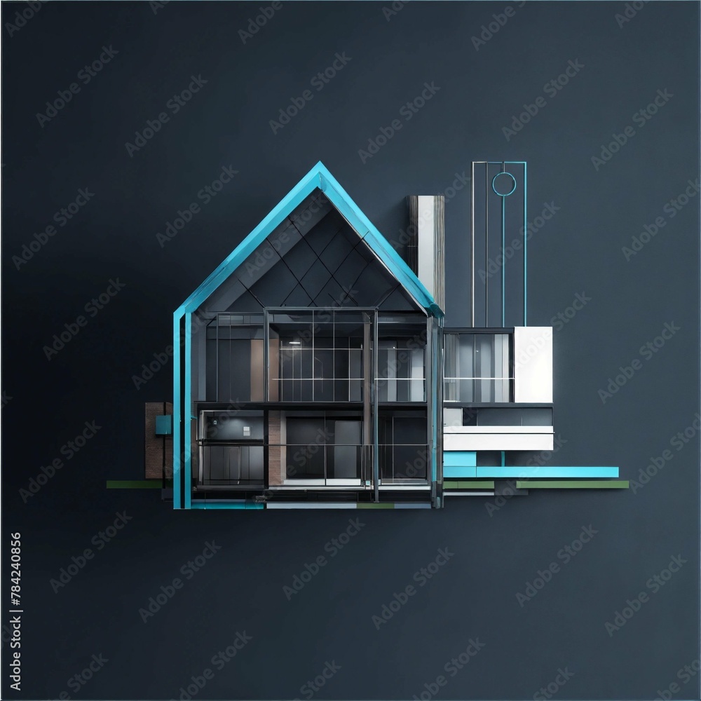 3D logo template for Construction company 3D logo template for Construction company