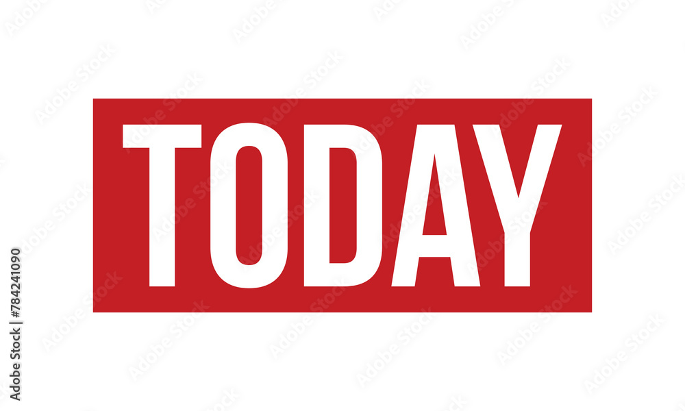 Today Rubber Stamp Seal Vector Today Rubber Stamp Seal Vector