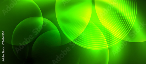 Electric blue circles glowing on a black background, inspired by water organisms and terrestrial plants. This art piece showcases symmetry and patterns in macro photography