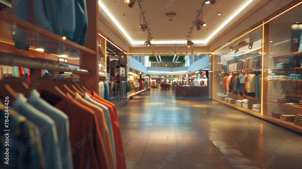 clothes store in shopping mall clothes store in shopping mall