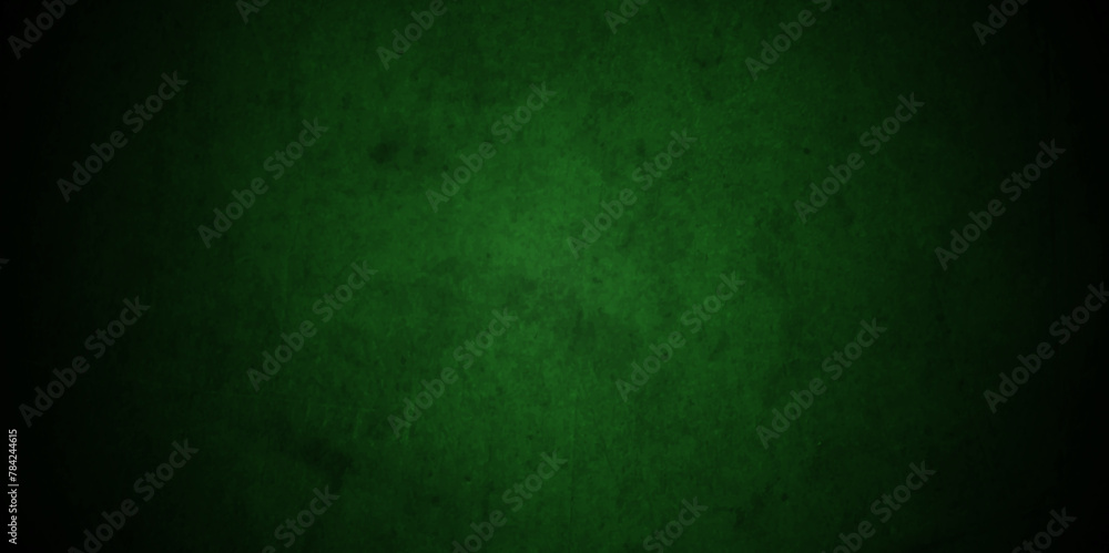 Abstract green stone wall texture grunge rock backdrop. green concrete light maroon backdrop. wide panoramic banner. old wall stone for dark green distressed grunge rough concrete wall background.