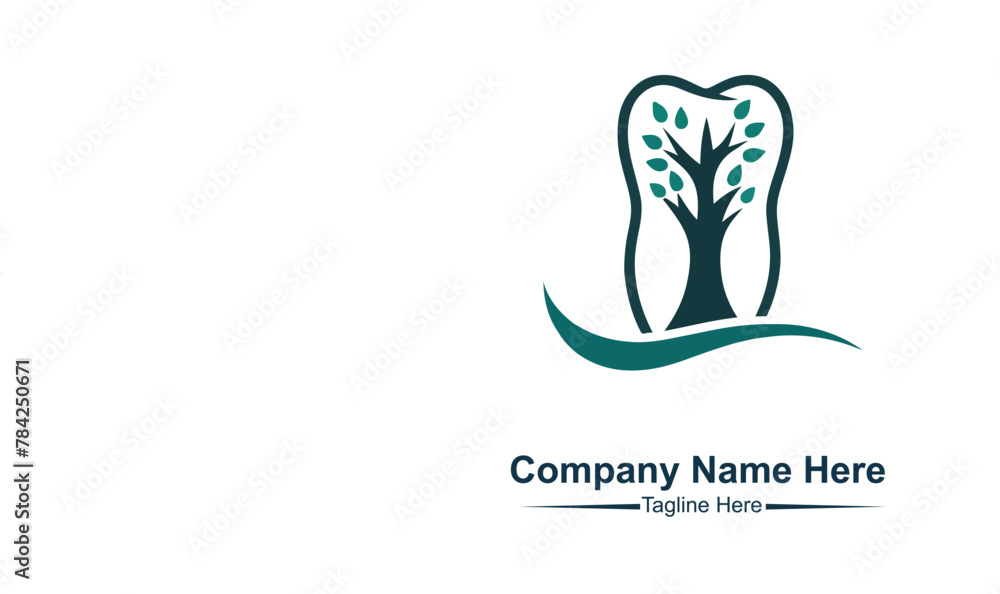 tree dental logo design concept template, vector dental, tree logo dental logo simple tree dental logo design concept template, vector dental, tree logo dental logo simple