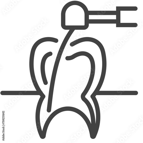 dental-mouth-healthcare-root-canal-infections.-line