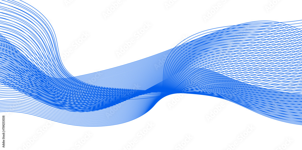 Fototapeta premium Abstract modern background futuristic energy sound waves technology concept background. Abstract background wave line in vector business texture. Pattern line blend curve flow futuristic background.