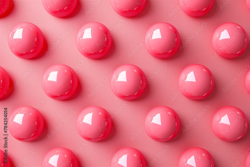 Colorful bubblegum narrow on solid background Colorful bubblegum narrow on solid background