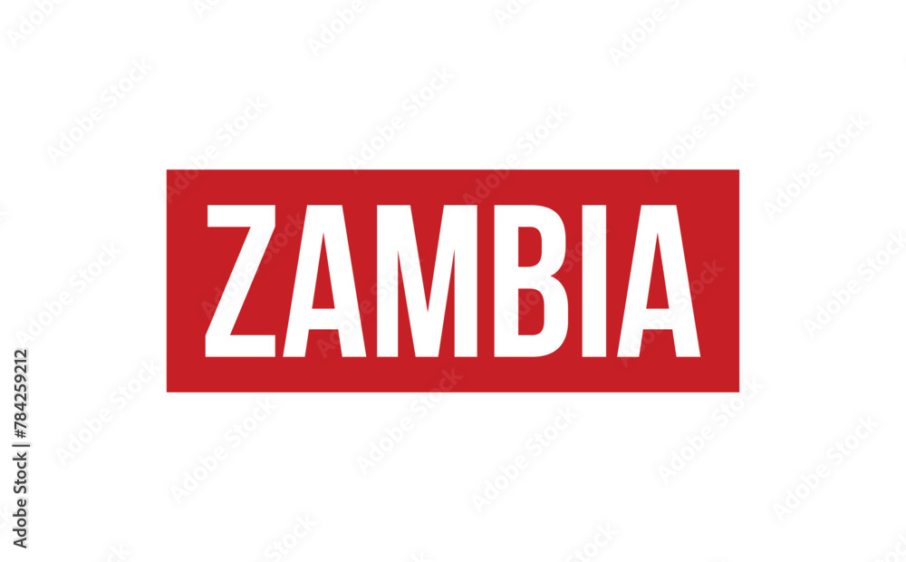 Zambia Rubber Stamp Seal Vector Zambia Rubber Stamp Seal Vector
