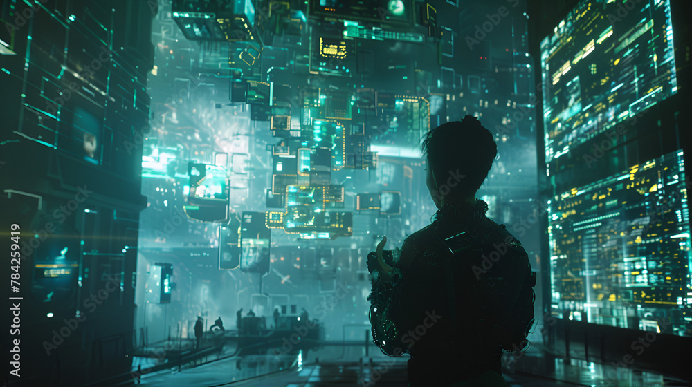 Cyberpunk , generative ai Cyberpunk , generative ai