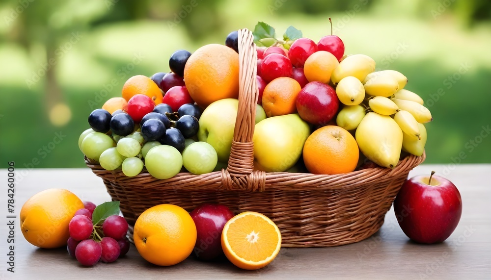 wicker-basket-with-fruits wicker-basket-with-fruits