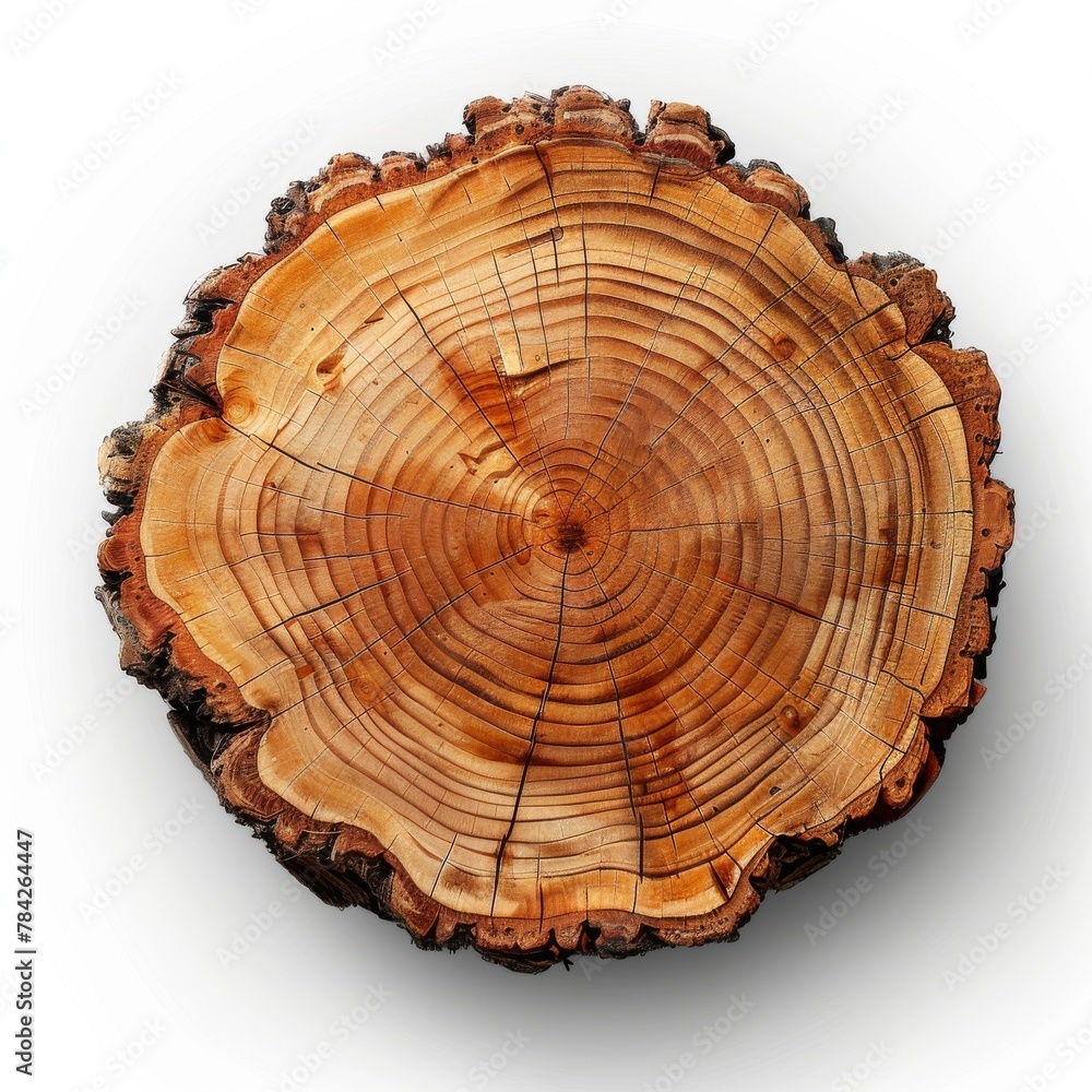 The intricate cross-section of a tree trunk, highlighting the detailed growth rings and natural wood patterns, symbolizing the passage of time. The intricate cross-section of a tree trunk, highlighting the detailed growth rings and natural wood patterns, symbolizing the passage of time.