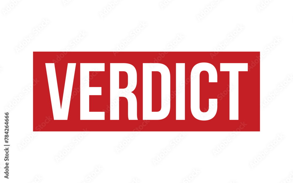 Verdict rubber grunge stamp seal vector Verdict rubber grunge stamp seal vector
