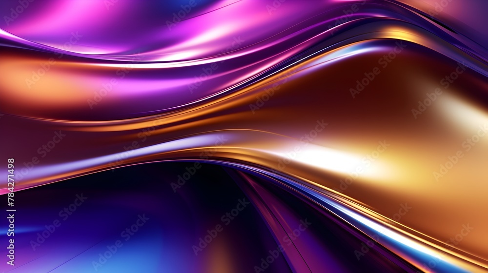 Captivating Metallic Liquid Waves:A Futuristic Abstract Digital Art Masterpiece Captivating Metallic Liquid Waves:A Futuristic Abstract Digital Art Masterpiece