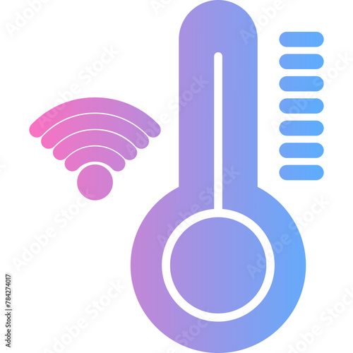 Smart Temperature Icon