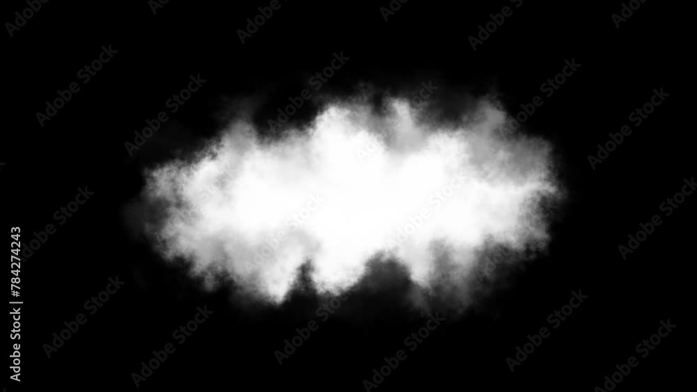 white cloud motion animation with alpha channel white cloud motion animation with alpha channel
