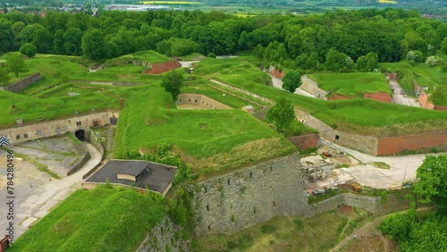 Fortress Klodzko Twierdza Aerial View Poland photo