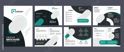 company business brochure magazine design template, profile brochure for creative annual report business proposal brochure template design 
