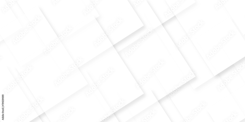 Vector abstract lines white square triangle wave technology minimal creative lined digital Shapes. abstract modern white and grey gradient color geometric line pattern background for website banner.