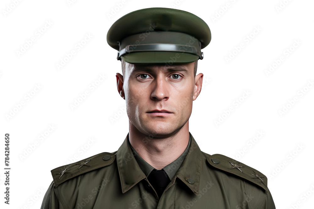 Male soldier wearing military uniform , Isolated on transparent background. Male soldier wearing military uniform , Isolated on transparent background.